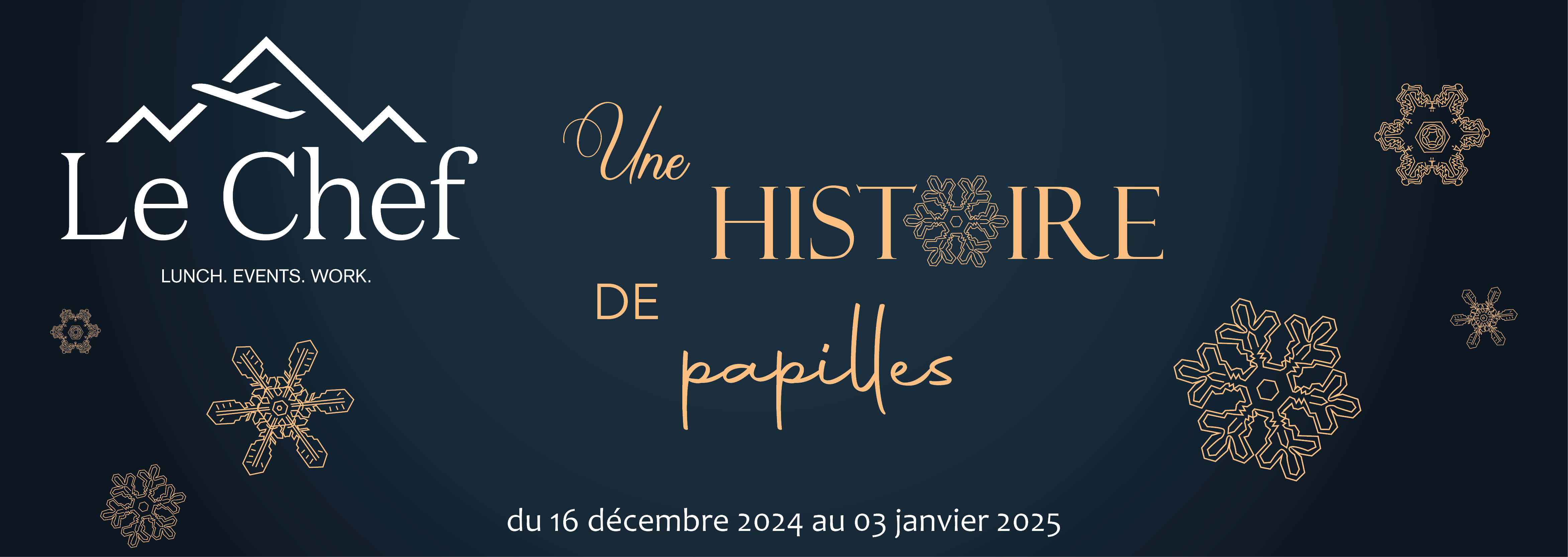 Christmas Menu – Le Chef Restaurant